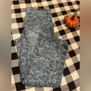 DG2 flower jeans